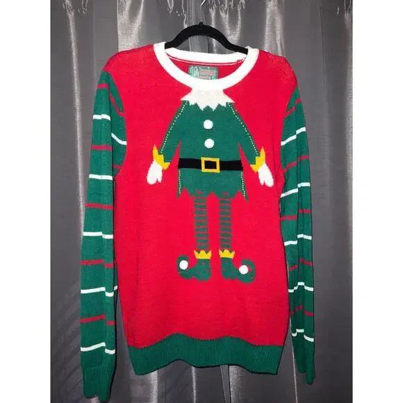 Ugly Christmas Sweater Xmas Size Medium - Picture 1 of 3